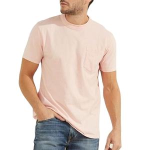 T-shirt décontracté à manches courtes pour hommes 100% coton vente en gros OEM qualité supérieure Logo personnalisé - Product Image 5