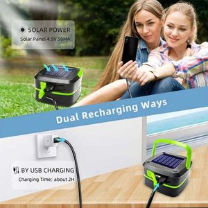 Linterna de Camping Portátil con Energía Solar para Aventuras al Aire Libre - Product Image 4