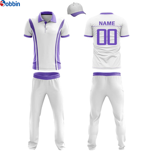 Conjunto de Uniforme de Cricket de Alta Calidad, Jersey y Pantalones Personalizados para Equipos, Tallas Juveniles y para Adultos, Ropa Deportiva Sublimada para Todas las Temporadas - Product Image 1