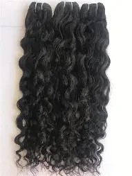 ผมต่อแบบเส้นเดียว เกรด 12A 10A ของแท้ 100% จากบราซิลและอินเดีย ยี่ห้อ Huixin รุ่น 613 แบบลอนบอดี้เวฟ ขายส่ง - Product Image 4