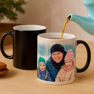 Mug à café en céramique personnalisé avec logo et texte, 11 oz, en grès avec anse contrastante, compatible lave-vaisselle et micro-ondes, idéal pour cadeau, maison, service ODM - Product Image 6