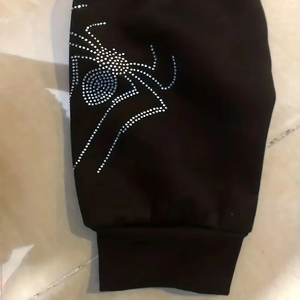 Sudadera con Capucha Personalizada con Logotipo para Mujer, Informal, Tejida, con Pedrería, para Invierno, Antiarrugas, de Alta Calidad, Manga Larga, 100% Algodón - Product Image 2