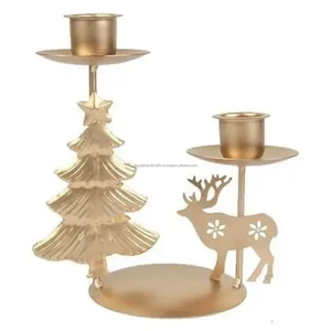 Portavelas de Metal de diseño moderno, candelero T-light, vela votiva para decoración del hogar de Tayyab Handicraft - Product Image 1