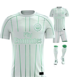 Tenue de football personnalisée toutes tailles, impression par sublimation, maillots et shorts, doux, respirant, séchage rapide, équipement ajusté - Product Image 5