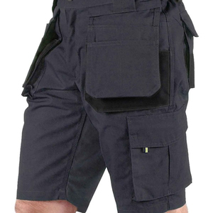 Nouveau style 2026 – Short cargo en toile pour homme, taille mi-haute élastique, vert, respirant, écologique, séchage rapide, coupe ample, multi-poches - Product Image 1
