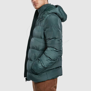 Veste matelassée classique, vêtements d'hiver, veste matelassée à rembourrage doux, vêtements confortables pour hommes, veste matelassée - Product Image 3