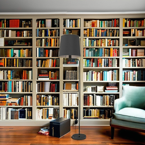 Lampe sur pied semi-éclairante LED moderne à intensité variable, métal, blanc chaud 3000K, éclairage décoratif pour salon intérieur, ODM Vietnam - Product Image 2