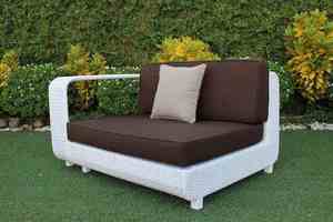 Ensemble de canapés en forme de U élégant pour jardin avec coussins confortables - Product Image 5