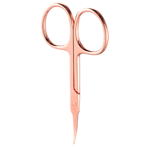 Tijeras Profesionales para Uñas de Acero Inoxidable Color Oro Rosa, Mini Tijeras para Pestañas o Tijeras para Uñas de Bebé para Belleza, Logotipo Personalizado - Product Image 2