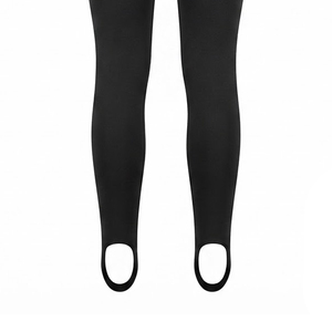 Leggings de sport taille haute personnalisés pour femmes, avec broderie et impression personnalisées. - Product Image 4