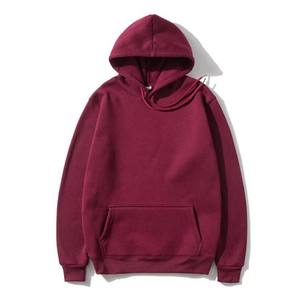 Sweat-shirt à capuche unisexe en molleton de coton, avec cordon de serrage réglable, doux, chaud, à manches longues, pour un usage décontracté - Product Image 2