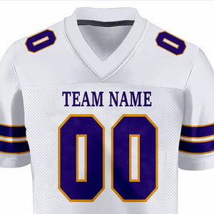 Fabricant de maillots d'entraînement de football américain en gros, vêtements de sport performants, maillots d'équipe, maillots de football personnalisés - Product Image 3