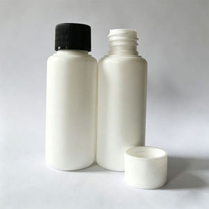 Étiquette en plastique couleur personnalisée, estampage à chaud or, impression sérigraphique, CYLINDRE HDPE NATUREL 1 OZ, 20-410 - Product Image 5