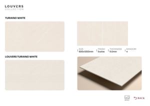 Carrelage en porcelaine émaillée à finition brillante élégante 600x1200mm 60x120cm 24x48 pouces, solution de surface intérieure de grande taille - Product Image 5