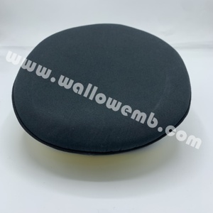 Premium Dubai Style Visor Cap Custom Embroidered Professional Peak Hat with Structured Wool Blend Service Uniforms - Product Image 2