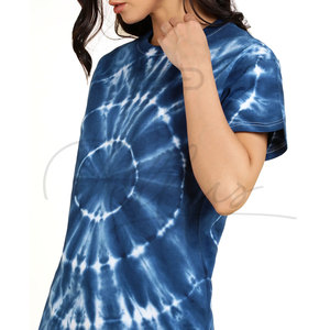 Camiseta Tie-Dye para Mujer, Nueva Colección 2026, con Logotipo Personalizado, Algodón/Felpa, Secado Rápido, Transpirable, Primavera/Verano - Product Image 5