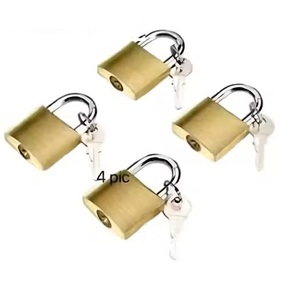 Laminated Brass Gold-Plated Traditional <b>Bookmark</b> with Key Lock Keyed Alike for Business Gifts - Product Image 3