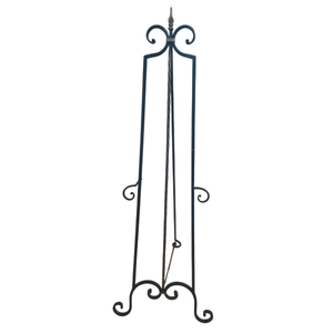 Black Metal Painting <b>Easel</b> Stand with Adjustable Height for Home Decor and Photo Display Floor <b>Easel</b> Handmade On Sale - Product Image 1