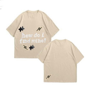 เสื้อยืดผู้ชายผ้าฝ้าย 100% ทรงหลวม พิมพ์ลายคุณภาพสูง 210 GSM สีดำ ลายพิมพ์นูน ออกแบบโลโก้ได้ ใส่สบาย - Product Image 4