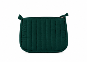 Petite pochette pour usage quotidien, porte-monnaie et cartes en coton matelassé, pochette zippée, sac à bandoulière pour femme - Product Image 1
