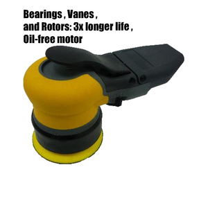 Random Orbital Sanders 2.5mm Non-Vacuum Rotary Vane Motor 12,000RPM 30g 3" Pad for Car Air <b>Tools</b> 1 Year Warranty OBS3-107-N330 - Product Image 1