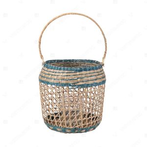 Vietrustic Vintage Natural Floor <b>Lantern</b> <b>Candles</b> and Glass Holders Seagrass Jute <b>Lantern</b> Braided Hanging <b>Lanterns</b> - Product Image 6