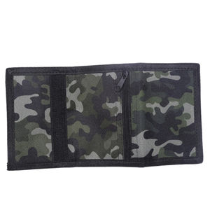 Portefeuilles de sport et de plein air Golden Crown Camouflage Slim Trifold avec fermeture éclair, en polyester, unisexe - Product Image 4