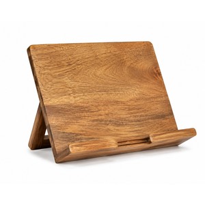 Soporte para Libros de Cocina de Madera de Mango con Ranura para Tablet |   Decoración para el Hogar Hecha a Mano al por Mayor - Product Image 1