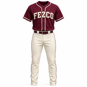 Uniforme de baseball de qualité supérieure, prix de gros bas et design unique pour hommes et femmes, idéal pour les équipes. - Product Image 5