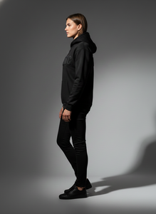 Custom 500GSM Heavyweight Brushed Fleece Puff Print Hoodie Oversized Men Boxy Fit Drop Shoulder Logo Blank Pullover Sweatshirt - Product Image 4