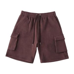 2025 Custom <b>Men's</b> Summer Sweat <b>Shorts</b> 100% Cotton French Terry Jogger Printed Plain Cargo <b>Shorts</b> <b>Mesh</b> Fabric for Swimwear - Product Image 1