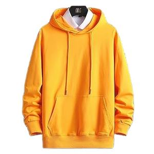 Sweat-shirts à capuche unisexes pour hommes de haute qualité, surdimensionnés, lourds, 100% coton, sweats-shirts personnalisés unis - Product Image 1