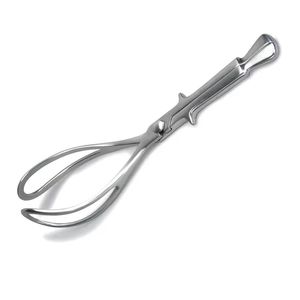 Stainless Steel Ice <b>Tongs</b> Food <b>Serving</b> <b>Tong</b> Sugar Cube Clip Kitchen Bar Tool Durable Anti-Slip Grip BYY QASIDEN INSTRUMENTS - Product Image 3