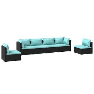 Ensemble de salon de jardin noir - Product Image 2