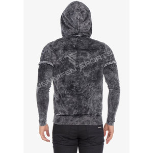 เสื้อฮู้ดดี้และเสื้อสเวตเชิ้ตผู้ชายสำหรับฤดูหนาว ผ้าฝ้าย 100% ซักกรด ทรงโอเวอร์ไซส์ หนานุ่ม พร้อมโลโก้สั่งทำ ระบายอากาศได้ดี แห้งเร็ว - Product Image 4