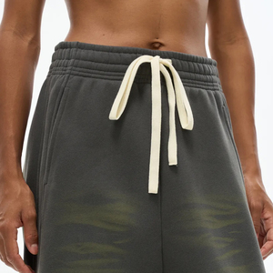 Oversized Designer Luxury <b>Men's</b> French Terry Twisted Leg Cargo <b>Jeans</b> Sweatpants Custom logo Washed Sweatpants Trousers College - Product Image 6