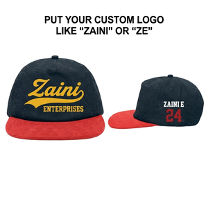 Gorra de Malla de Algodón Impermeable de Primera Calidad, 280 GSM, Verde y Negra, de Cinco Paneles, con Visera Plana, Logotipo Bordado en 3D Personalizado, para Exteriores - Product Image 4
