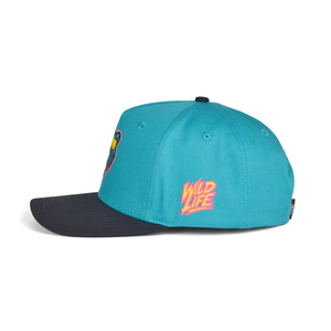 Casquette de baseball trucker unisexe 5 panneaux de haute qualité, style vintage, brodée, respirante, imperméable, bicolore, en polyester - Product Image 3