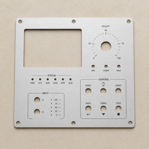 Servicios de Fabricación OEM/ODM Disponibles, Panel de Control de Aluminio Grabado con Láser, Fabricación de Chapa Metálica - Product Image 3