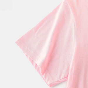 T-shirts de sport légers 100 % coton pour hommes, unis, graphiques personnalisés, col contrastant, en jersey uni, pour la gym, la mode et les vêtements vierges - Product Image 5