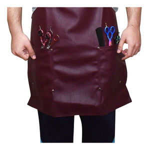 Delantal de Barbero Profesional Premium, Delantal Ajustable para Cortar el Cabello, Correa de Cuero Resistente Personalizada, Unisex, para Estilistas - Product Image 4