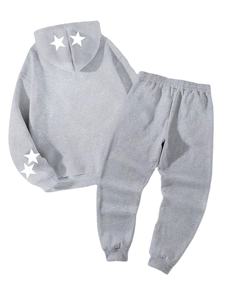 the Custom Cotton Fleece Tracksuit for <b>Men</b> The high-quality cotton fleece fabric is not <b>only</b> soft but also incredibly durable - Product Image 2