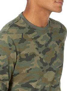 T-shirt décontracté de luxe pour homme 2026, manches longues, en coton tricoté de haute qualité, col rond, design streetwear tendance - Product Image 3
