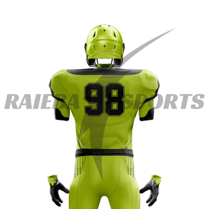 Uniforme de football américain sur mesure, sublimation, qualité supérieure, tissu respirant extensible dans quatre directions, vêtements portés par les équipes de football américaines - Product Image 4