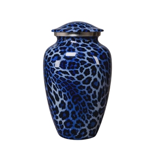 Urna Funeraria Decorativa de Lujo con Acabado Marmoleado Rubí para Cenizas Humanas Adultas, Diseñada para Recuerdos Familiares Sagrados - Product Image 6