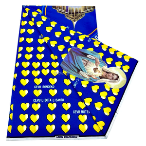 Tissu en coton imprimé africain sur mesure pour vêtements, uniformes d'église, robes, fabricant et fournisseur de textiles OEM ODM - Product Image 1