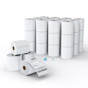 Rollos de Etiquetas de Envío de Plástico Térmico Directo de 4x6 Pulgadas con Estampado en Caliente |   400 Etiquetas por Rollo |   Etiquetas de Envío para Comercio Electrónico - Product Image 4