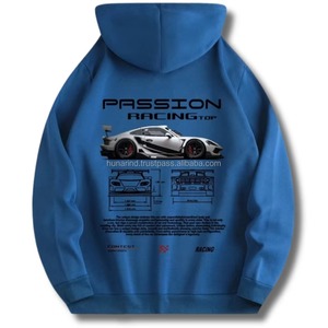 Sudadera con Capucha para Hombre, Estilo Vintage, con Estampado Digital, Forro Polar, Manga Larga, Térmica, con Cordón Ajustable, para Invierno - Product Image 5