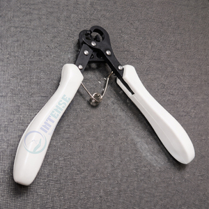 Herramienta de Acero Inoxidable para Crear Bucles de Forma Uniforme y Recortarlos, para Manualidades, 2.25mm con Empuñadura Blanca - Product Image 2