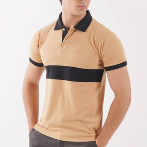 Polos de hombre de alta calidad, nuevo diseño, logotipo personalizado, ropa casual de manga corta para hombre, material de algodón, polo unisex para hombre - Product Image 2